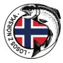 Nálepka lososa z Norska