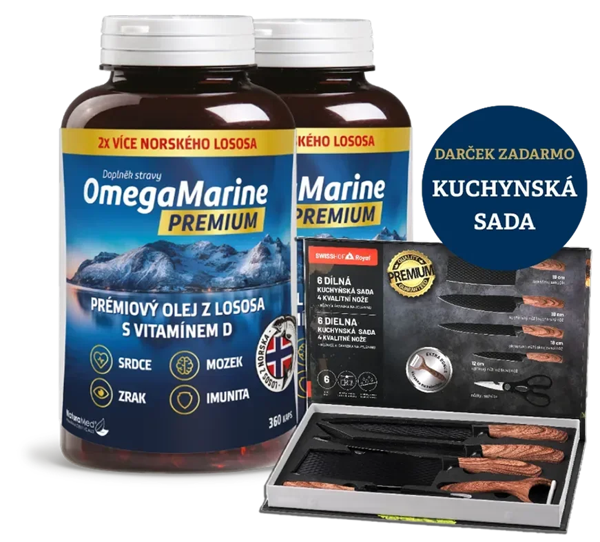 Ročné balenie OmegaMarine PREMIUM s darčekom